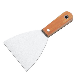 包邮油灰刀刀子刮刀刮腻子清洁铲刀油漆工具加厚型木柄油灰铲刀