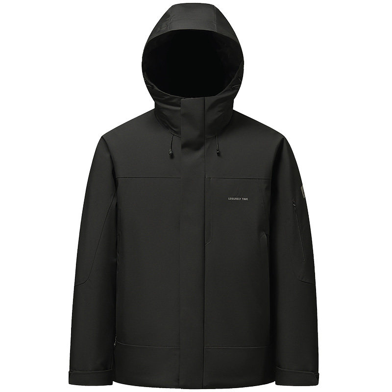 雅鹿2025冬季新款高蓬羽绒服男士