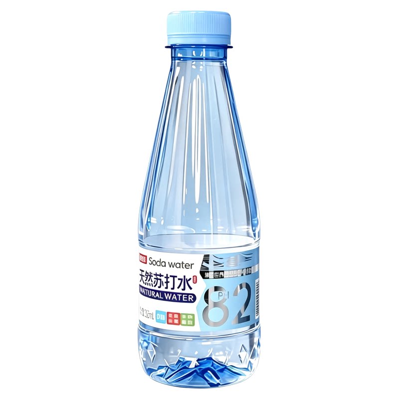 天然苏打水整箱24瓶*365ml装0糖弱碱性含矿物质饮用水新日期特价