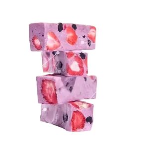 草莓羊奶芙手工拉丝软棉儿童糕点芒果蓝莓雪花酥手工糕点休闲零食