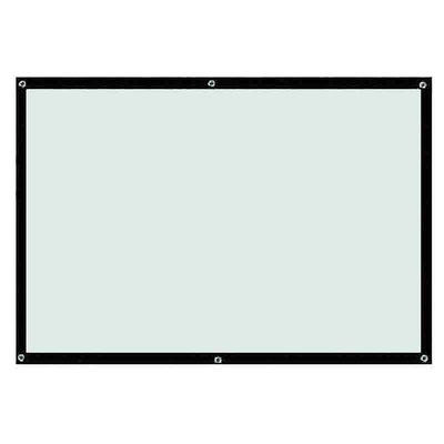 3d高清投影幕布100寸壁挂