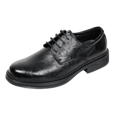 才子商务男鞋英伦风增高厚底皮鞋