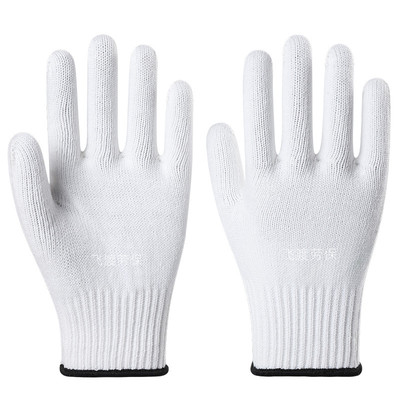 女小号毛纺棉线耐磨透气劳保手套