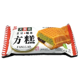 【30支】礼拜天方糕雪糕东北糯米香芋榴莲草莓红豆味冰淇淋80g/支