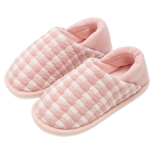 月子鞋春2月份3软底包跟孕妇鞋保暖产妇透气产后家居棉拖鞋女士冬