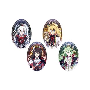 我家大师兄脑子有坑 暗夜公爵系列徽章镭射票色纸东方纤云 次元汇