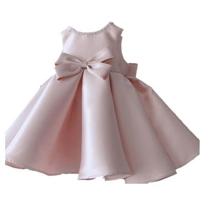 女童礼服春款粉色公主裙