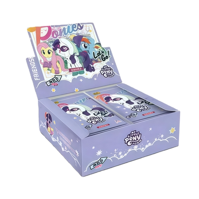 卡游正版第6弹趣影包小马宝莉卡片一整盒六代CR稀有卡黑背女礼物