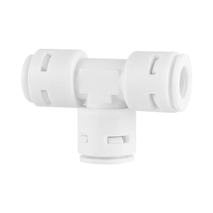 净水器水管三通快速接头2分pe管三头通3分管T型接头配件大全