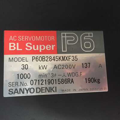 议价P60B2845KMXF35 山洋伺服马达
