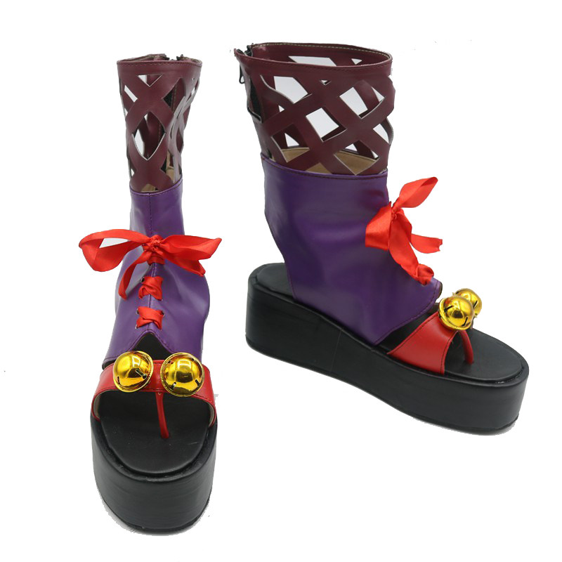 网易手游 阴阳师 神乐 鞋子cos鞋 动漫Cosplay靴子定做