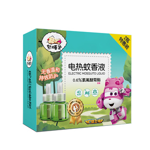 熟睡宝电热蚊香液6瓶婴儿宝宝电蚊香家用无味驱蚊水防蚊液体蚊香