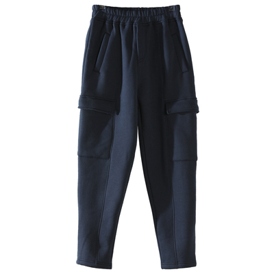 皇森冬装新款加厚休闲长裤女