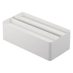 山崎实业yamazaki纯色纸巾盒 简约小清新tower抽纸盒 4761 4762