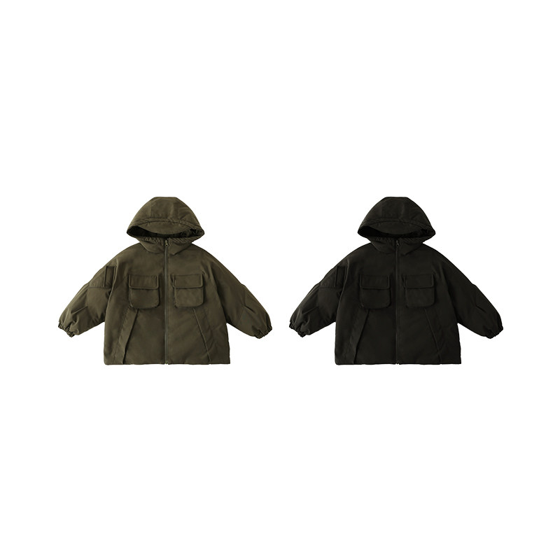 冬季青少年男童保暖轻盈羽绒服