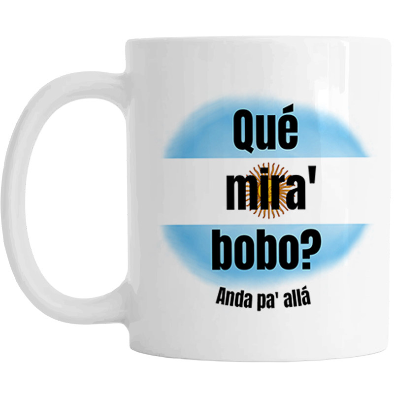 yeap!陶瓷耐高温马克杯世界杯纪念品梅西给你俩窝窝que mira bobo