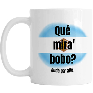 yeap!陶瓷耐高温马克杯世界杯纪念品梅西给你俩窝窝que mira bobo