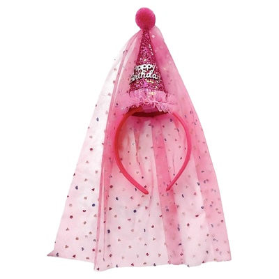 生日皇冠头饰公主风派对拍照道具