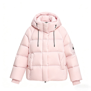 DeIFy/缔弗连帽短款羽绒服女25冬新款小个子高端设计感小众外套