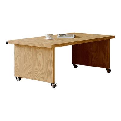 司朴北欧日式原木奶油风茶几小户型客厅卧室实木边几