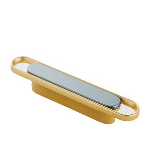 盛星橱房柜门拉手锌合金黑色金属拉手现代极简抽屉拉手柜门拉手