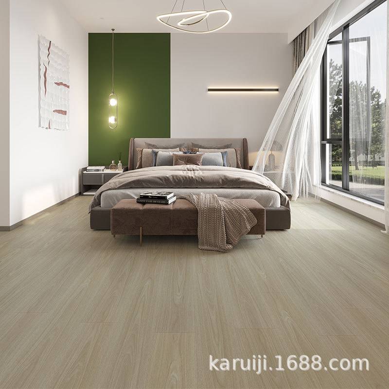 SPC石塑锁扣地板6mm晶防水改造卡扣风石翻新室内式客厅奶油家用