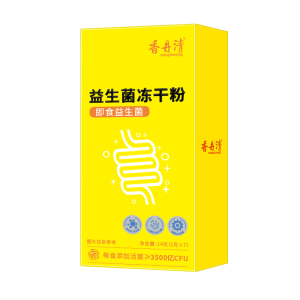 香丹清益生菌冻干粉菌群肠道肠胃呵护成人女性益生元双歧杆菌即食
