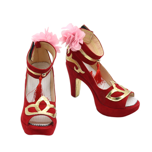 王者荣耀 游园惊梦 甄姬 cosplay鞋 cos鞋来图定做