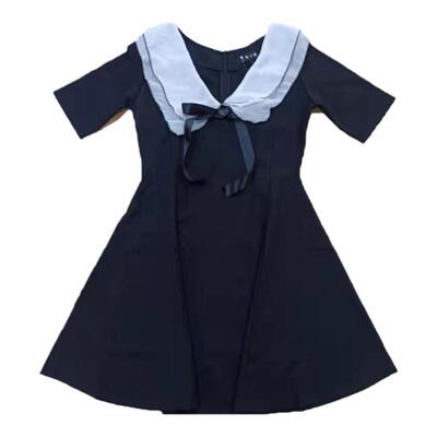 连衣裙适中甜美修身春夏短裙爆款