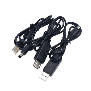 USB电源线USB转DC5.5*2.1mm充电线供电线圆孔5V9V12V升压线 USB线