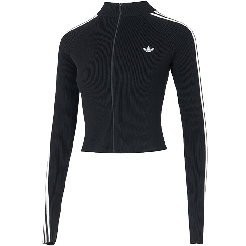 adidas阿迪达斯三叶草女子运动健身夹克外套JY2597