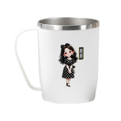 304不锈钢漱口杯家庭套装刷牙杯