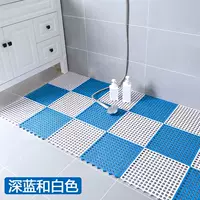 Глубокий синий и белый [4 куска платья]