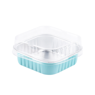 冰山熔岩巧克力包装盒火山提拉米苏蛋糕盒子模具烤布丁贴纸甜品盒