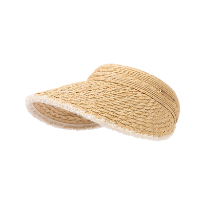 siggi拉菲草防晒帽女夏季空顶帽