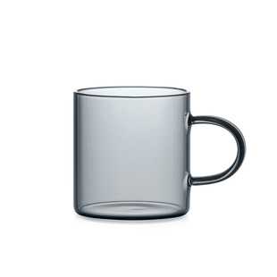 日式加厚玻璃水杯小茶杯功夫茶具客人茶碗透明套装带把品茗杯喝茶