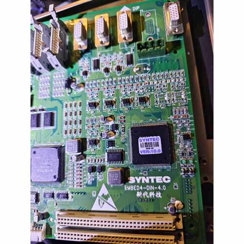 议价新代EMBED4DIN4.0主控io板维修
