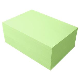 绿色a4打印纸 浅绿色70g 80g彩色复印纸A5批发办公用品彩纸a四整箱彩色A4复印纸手工折纸70克 浅绿500张