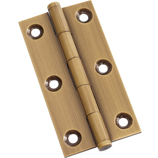 中式仿古纯黄铜柜门平开暗装合页实木衣厨书柜门窗户屏风折叠铰链