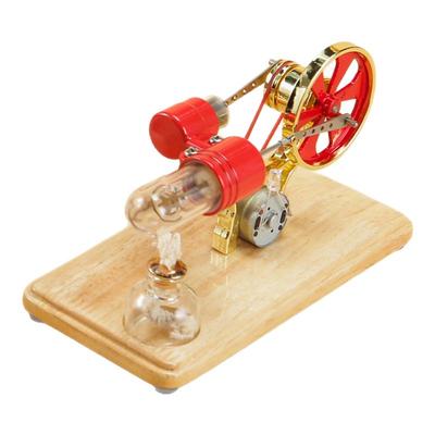 斯特林单缸发动机合金引擎模型