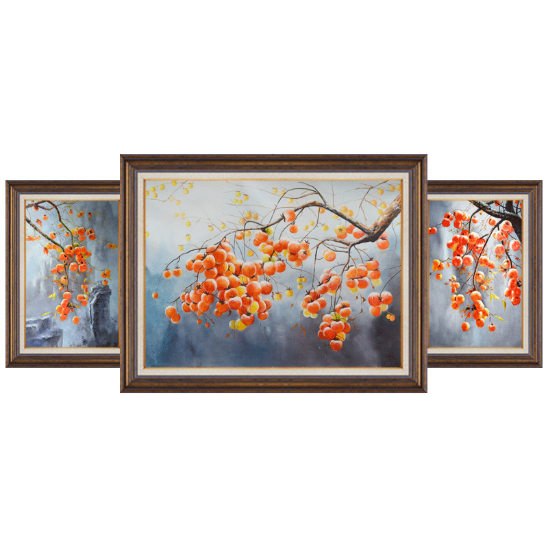 伊佳客厅装饰画防水高级艺术油画