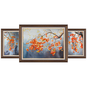 伊佳客厅装饰画防水高级艺术油画