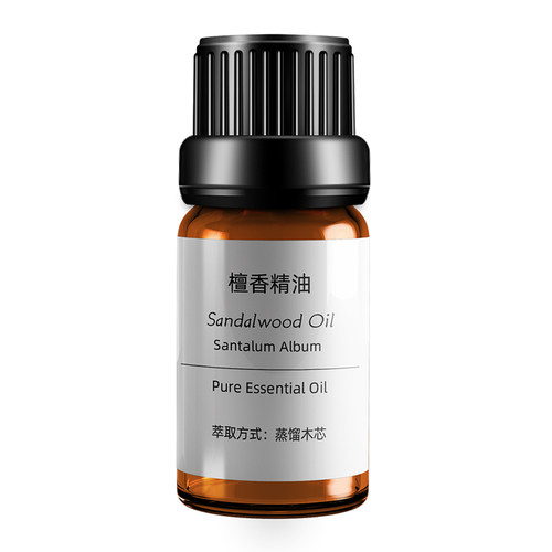 珍恋纯单方印度檀香精油10ml天然保湿护肤香薰供佛招财檀香木正品