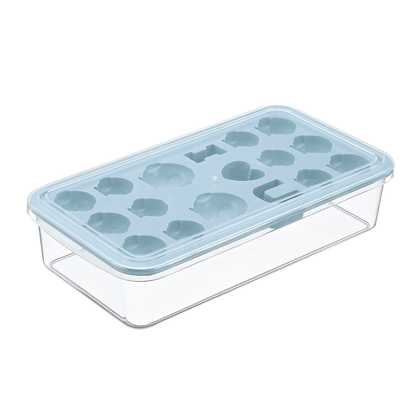diy方形宝宝辅食储物盒水果冰格