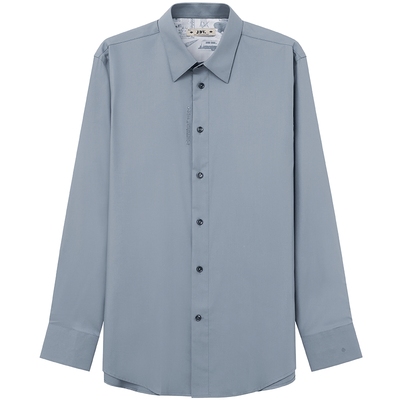 JDV商场同款蓝色商务正装衬衫