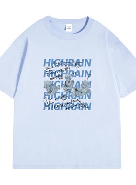 HighRain夏季新款数学公式小天使