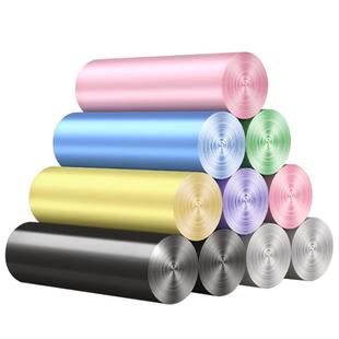 手提垃圾袋加厚家用背心袋一次性马甲袋黑色厨房大号点断式塑料袋