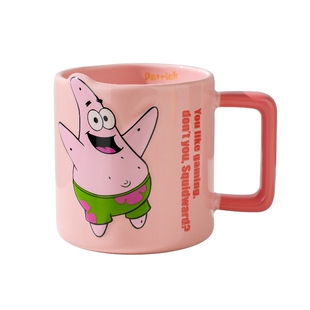 海绵宝宝联名款陶瓷马克杯派大星高颜值家用伴手礼水杯子生日礼物