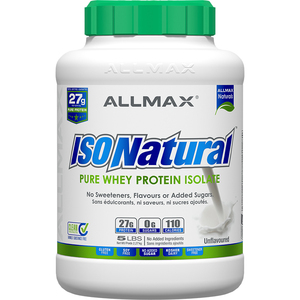 ALLMAX分离ISOFLEX90乳清蛋白粉健身增肌5磅0脂肪0乳糖备赛非欧普
