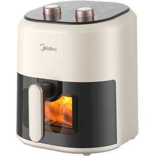 美的空气电炸锅家用智能大容量全自动电烤箱一体多功能无油薯条机